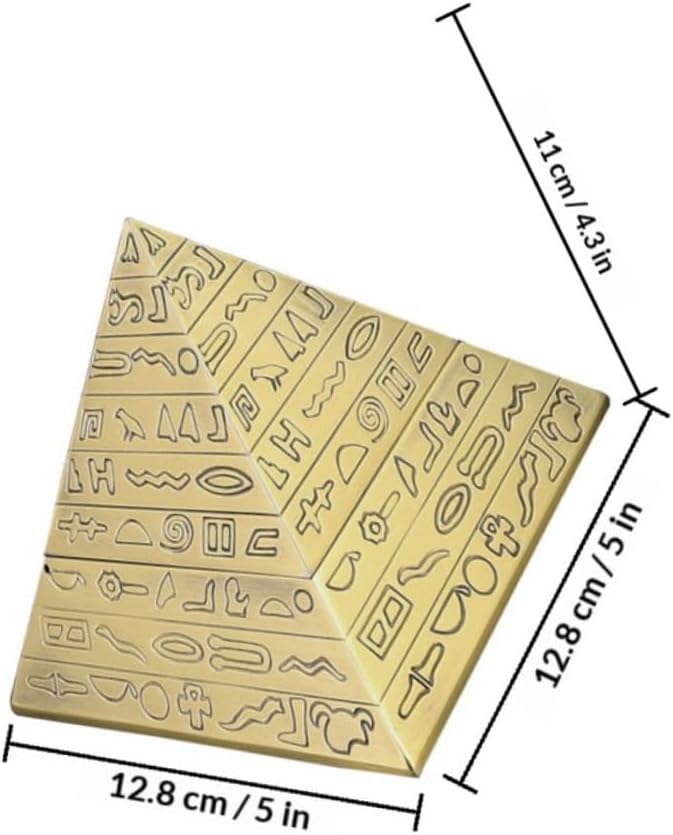 صحن رماد معدني كلاسيكي مقاوم للرياح مع غطاء، صينية سجائر قديمة الطراز لطاولة المكتب، ديكور للمنزل والمكتب - Image 2